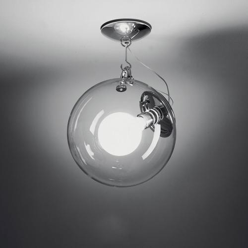 Plafoniera Artemide Miconos design Ernesto Gismondi  transparent