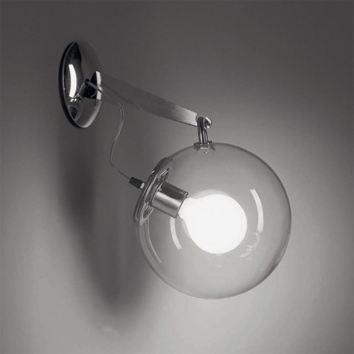 Aplica Artemide Miconos design Ernesto Gismondi  transparent