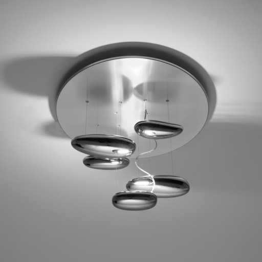 Plafoniera Artemide Mercury Mini design Ross Lovegrove  LED 29W  Inox