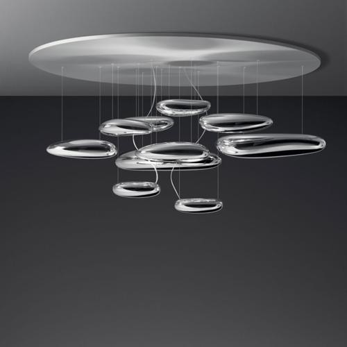 Plafoniera Artemide Mercury design Ross Lovegrove  LED 29W  Inox