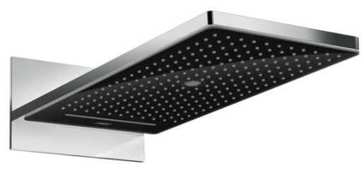 Palarie de dus Hansgrohe Rainmaker Select 580 cu 3 jeturi  negru-crom