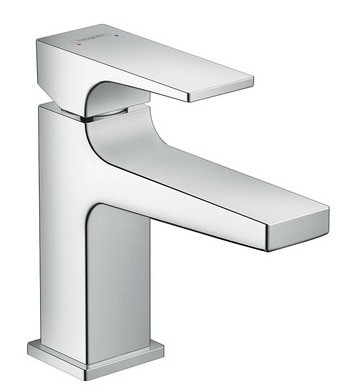 Baterie lavoar Hansgrohe Metropol 100  ventil push-open pipa 127 mm