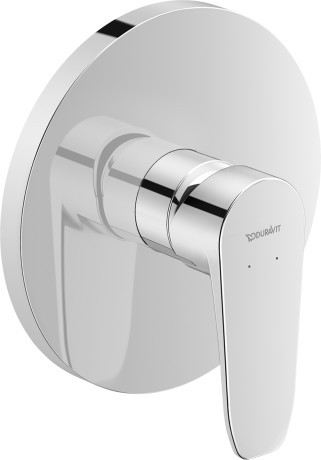 Baterie dus Duravit B.1 montaj incastrat  necesita corp ingropat