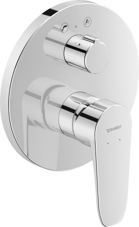 Baterie cada - dus Duravit B.1 cu montaj incastrat  necesita corp ingropat