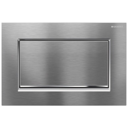 Clapeta actionare start/stop Geberit Sigma30 crom periat  detalii crom lucios