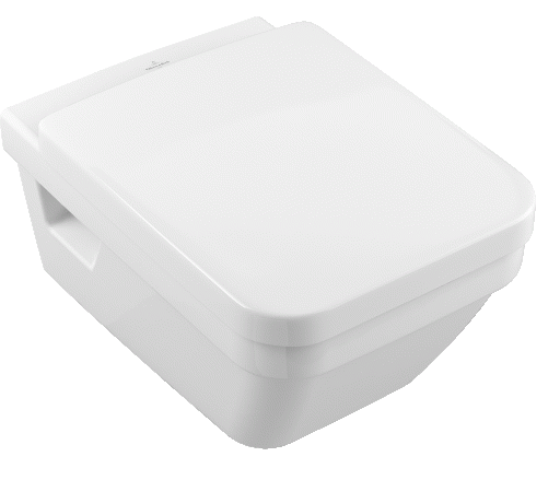 Set vas WC suspendat Villeroy & Boch Architectura DirectFlush cu capac inchidere lenta