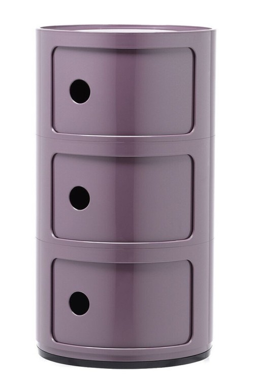 Comoda modulara Kartell Componibili 3 design Anna Castelli Ferrieri  mov