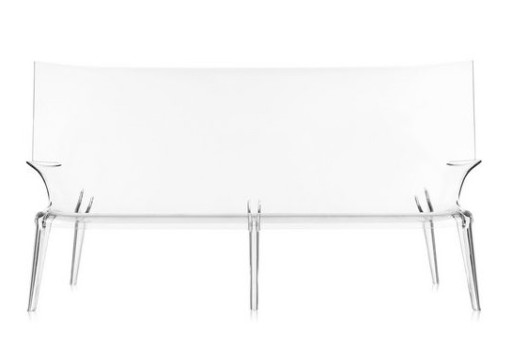 Canapea Kartell Uncle Jack design Philippe Starck  190cm  transparent