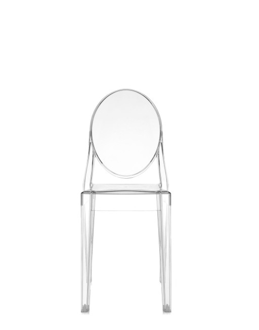Set 2 scaune Kartell Victoria Ghost design Philippe Starck  transparent