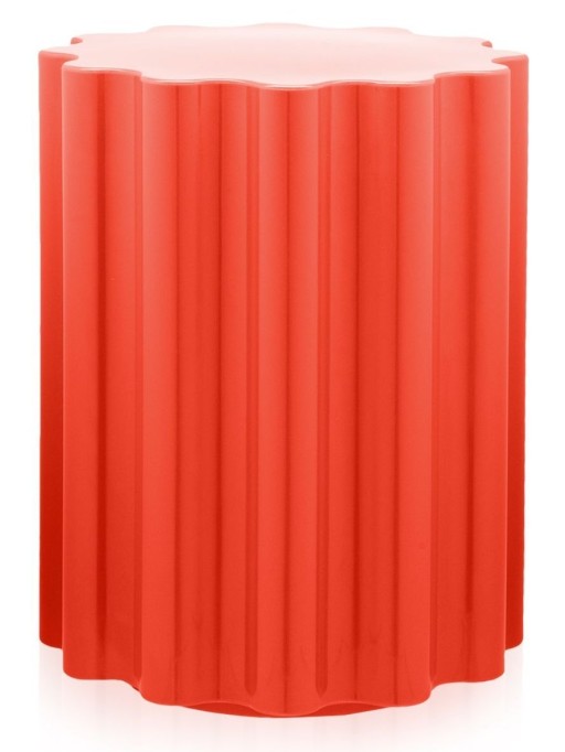 Masuta Kartell Colonna design Ettore Sottsass  34.5cm  h 46cm  rosu