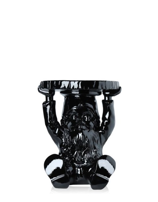 Masuta Kartell Attila design Philippe Starck  40cm  h 44cm  negru