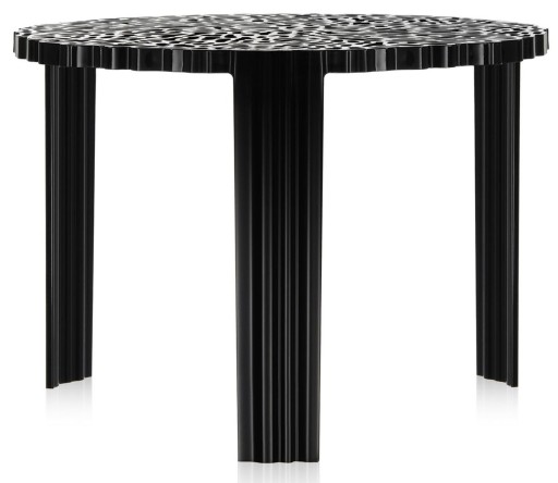 Masuta Kartell T-Table design Patricia Urquiola  50cm  h 36cm  negru