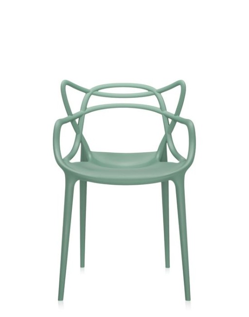 Set 2 scaune Kartell Masters design Philippe Starck & Eugeni Quitllet  verde salvie
