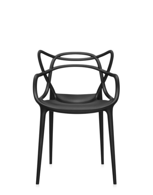 Set 2 scaune Kartell Masters design Philippe Starck & Eugeni Quitllet  negru