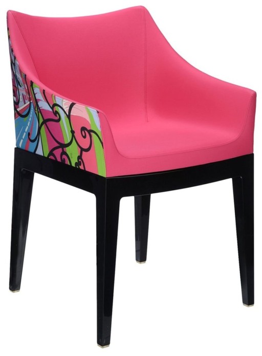 Scaun Kartell Madame design Philippe Starck  Paris roz-negru