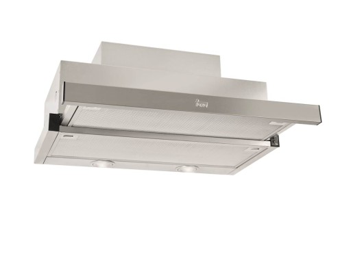 Hota telescopica Teka CNL 6610  60 cm  2 trepte + turbo  free outlet 745 m3/h  inox anti-pata