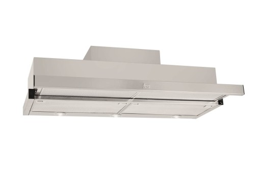 Hota telescopica Teka CNL 9610 90 cm  2 trepte + turbo  free outlet 745 m3/h  inox anti-pata