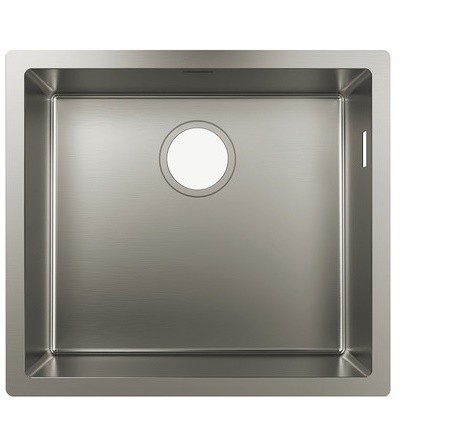 Chiuveta bucatarie Hansgrohe S719-U450 cu 1 cuva  500x450mm  montare sub-blat  inox