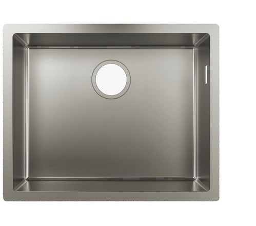 Chiuveta bucatarie Hansgrohe S719-U500 cu 1 cuva  550x450mm  montare sub-blat  inox