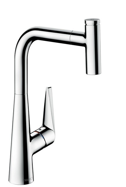 Baterie bucatarie Hansgrohe M5115-H300  ComfortZone 300  dus extractibil  crom