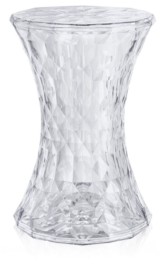 Masuta Kartell Stone design Marcel Wanders  30cm  h45cm  transparent