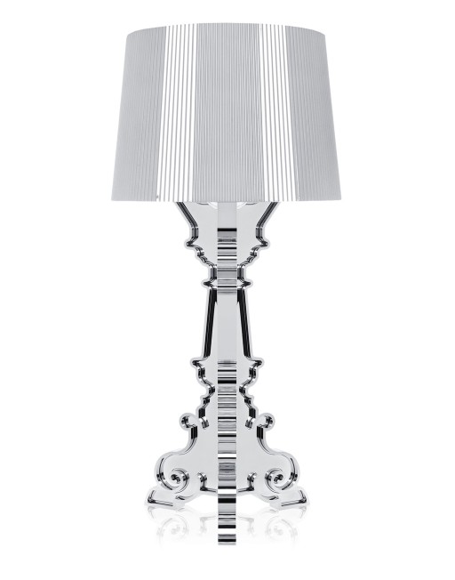 Veioza Kartell Bourgie design Ferruccio Laviani  E14 max 3x28W  d37cm  argintiu metalizat