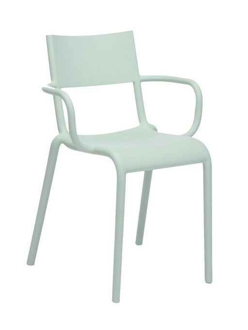 Set 2 scaune Kartell Generic A design Philippe Starck  verde