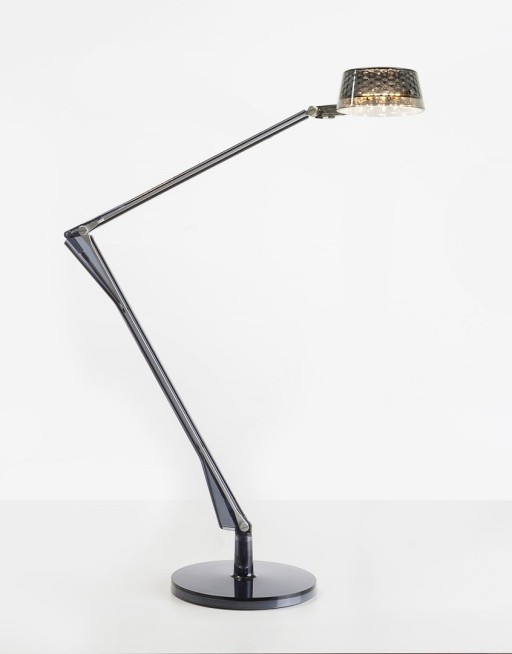 Veioza Kartell Aledin Dec design Alberto & Francesco Meda  fumuriu transparent