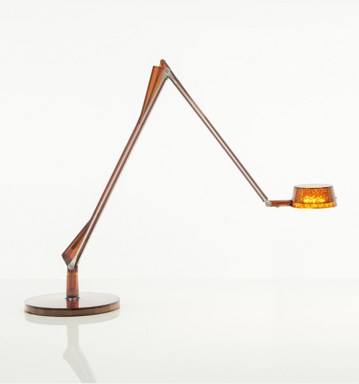 Veioza Kartell Aledin Dec design Alberto & Francesco Meda  chihlimbar transparent