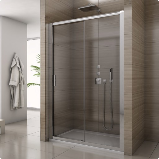 Usa de nisa culisanta SanSwiss Salia SAS2 140cm  sticla securizata 6mm