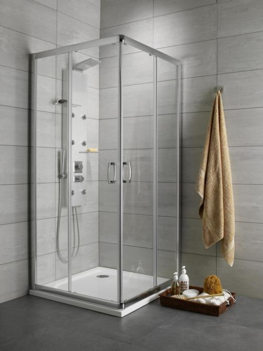 Cabina de dus dreptunghiulara Radaway Premium Plus D 1900  120x80cm  sticla transparenta