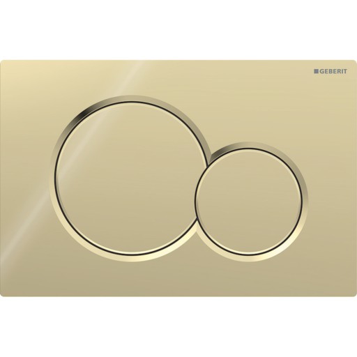 Clapeta actionare Geberit Sigma01 Dual Flush  alama