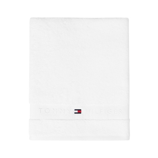 Prosop baie Tommy Hilfiger Plain 2 100x150cm  Alb