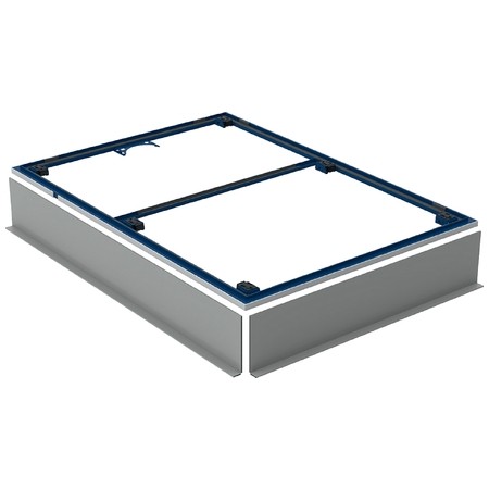 Cadru montaj cadita dus Geberit Setaplano 120x120 cm  pentru 6 picioare