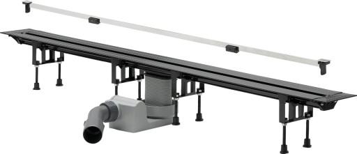 Pachet rigola dus Viega Advantix Vario cu capac ajustabil pe lungime 30-120 cm  inox mat