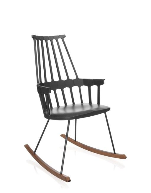 Balansoar Kartell Comback  design Patricia Urquiola  negru