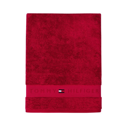 Prosop baie Tommy Hilfiger Plain 2 40x60cm  Rosu