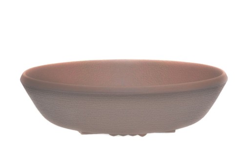 Farfurie adanca Kartell Trama design Patricia Urquiola  21cm  terracota