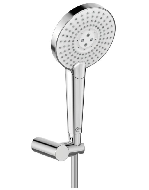 Set de dus Ideal Standard IdealRain EvoJET Round cu para 125mm cu 3 jeturi  furtun 1750mm si agatatoare