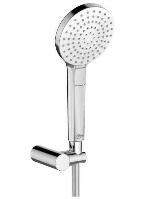 Set de dus Ideal Standard IdealRain Evo Round cu para 110mm cu 3 jeturi  furtun 1750mm si agatatoare