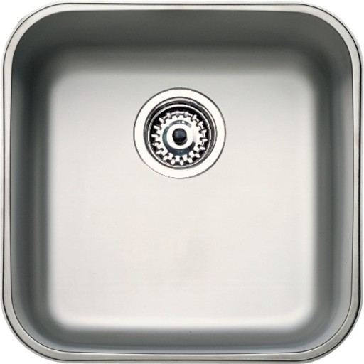 Chiuveta bucatarie Teka BE 40.40 cu 1 cuva  424x424mm  ventil pop-up  inox