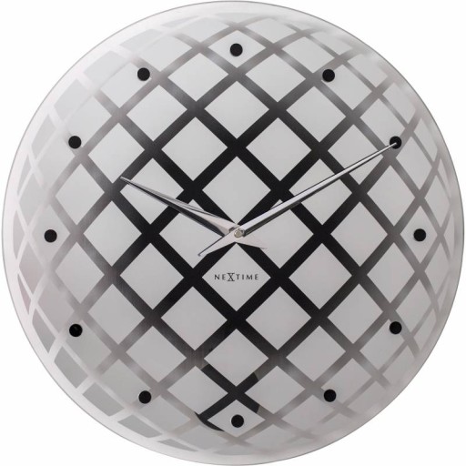 Ceas de perete NeXtime Pendula Round 43cm  Silver