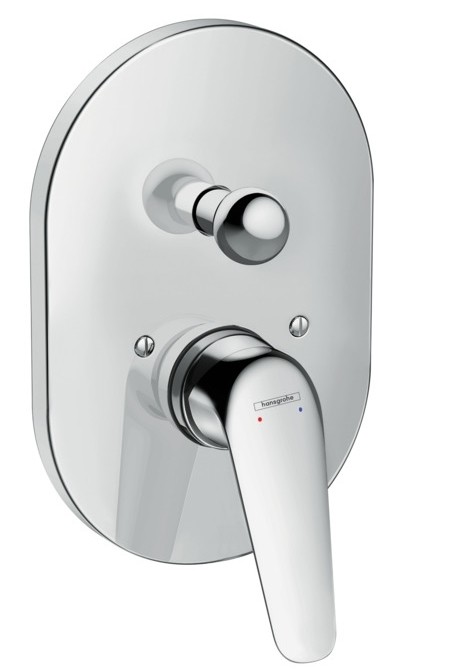 Baterie cada - dus Hansgrohe Novus cu montaj incastrat  necesita corp ingropat 31741180