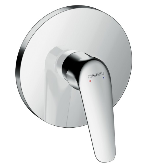 Baterie dus Hansgrohe Novus cu montaj incastrat  necesita corp ingropat