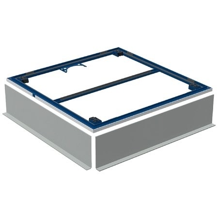 Cadru montaj cadita dus Geberit Setaplano 80x150 cm  pentru 4 picioare