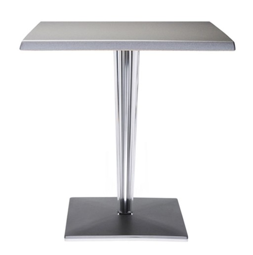 Masa Kartell TopTop design Philippe Starck & Eugeni Quitllet  70x70cm  aluminiu