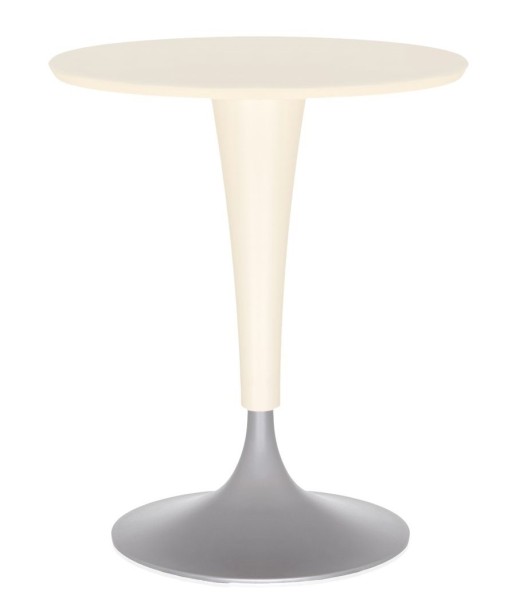 Masa Kartell Dr. NA design Philippe Starck  d60cm  h73cm  alb