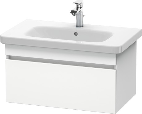 Dulap baza Duravit DuraStyle 73x44.8cm  sertar cu inchidere lenta  alb mat