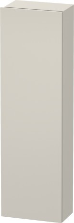 Dulap inalt suspendat Duravit DuraStyle 140x40x24cm  deschidere stanga  taupe mat