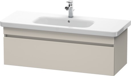 Dulap baza Duravit DuraStyle 113x44.8cm  sertar cu inchidere lenta  taupe mat